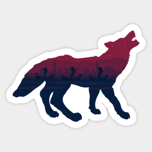 Wolves of the Sea III Sticker